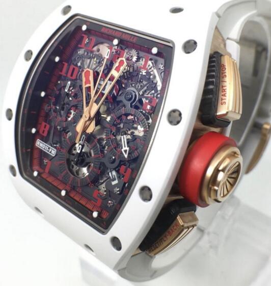 Richard Mille Replica RM 011 Flyback Chronograph White Demon watch